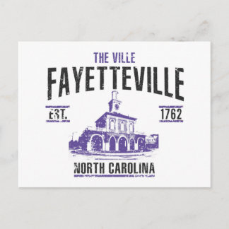 Carte Postale Fayetteville