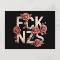 FCK NZS Fleurs Contre la Droite Pas de Nazis Lgbtq