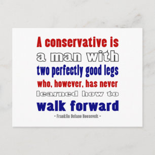 Carte Postale FDR définit les conservateurs plus sombres