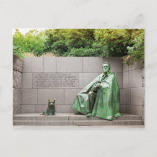 Carte Postale FDR Memorial à Washington DC