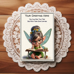 Carte Postale Fée de conte de fées sentimentale fantaisiste quot