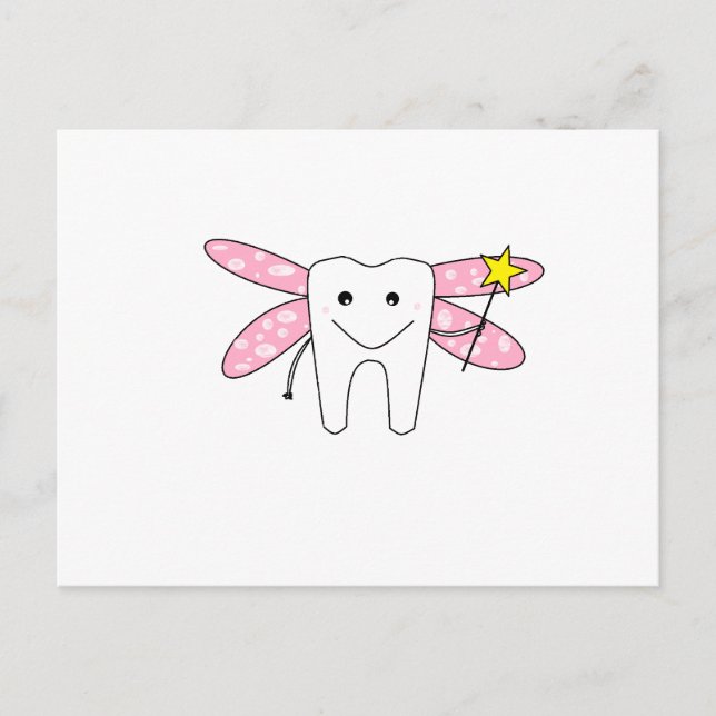 Carte Postale fée des dents (Devant)