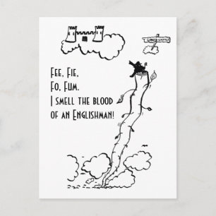 Carte Postale Fee, Fie, Fo, Fum !