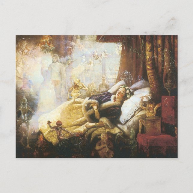 Carte Postale Fée Le Truc Que Les Rêves Sont Faits (Devant)