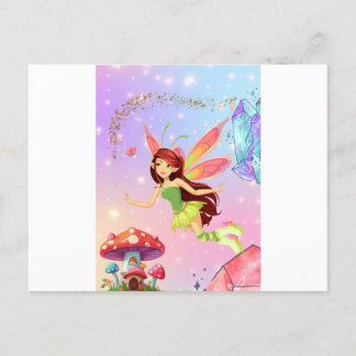 Carte Postale Fée lil