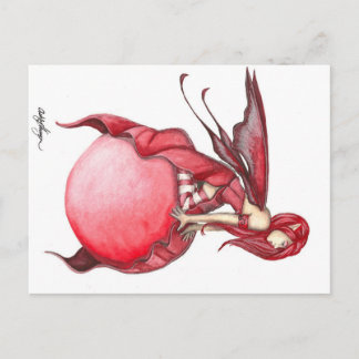 Carte postale Fée Scarlet Buble