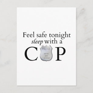Carte Postale Feel safe tonight !