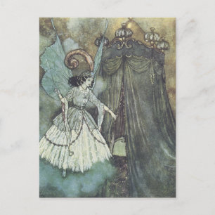Carte postale Féerie vintage