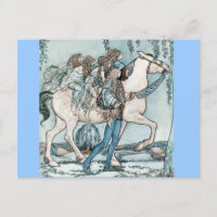 Féeries à cheval blanc