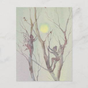 Carte Postale FÉERIES ARBRES par SHARON SHARPE