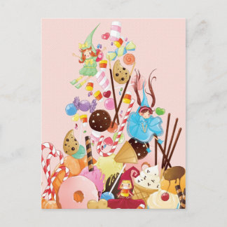 Carte postale Féeries sucrées