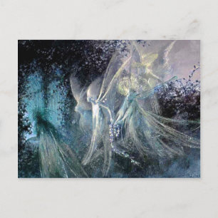 Carte Postale Fées bleues