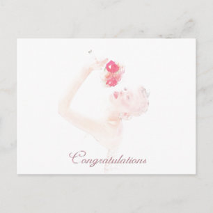 Carte Postale Félicitation pour le mariage