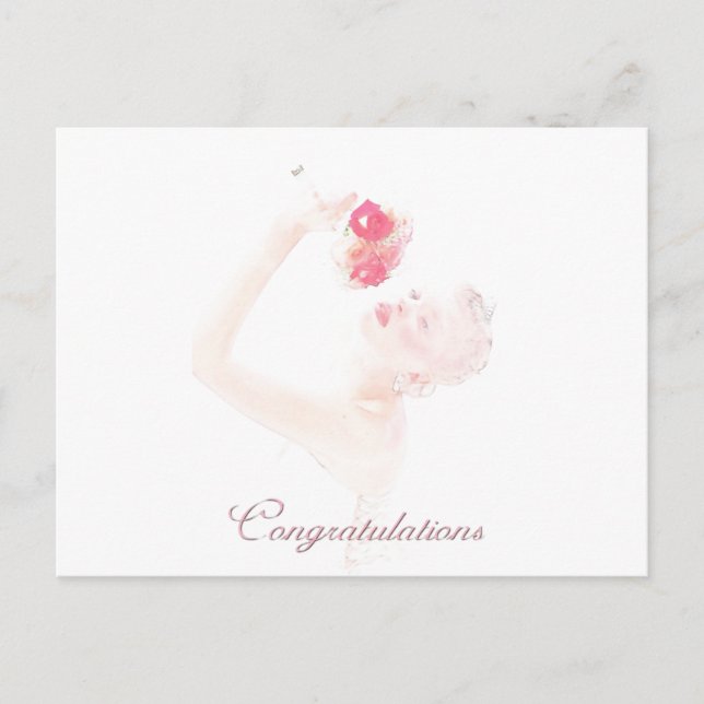 Carte Postale Félicitation pour le mariage (Devant)
