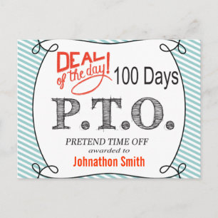 Carte Postale Félicitations amusantes pour faire semblant d'être