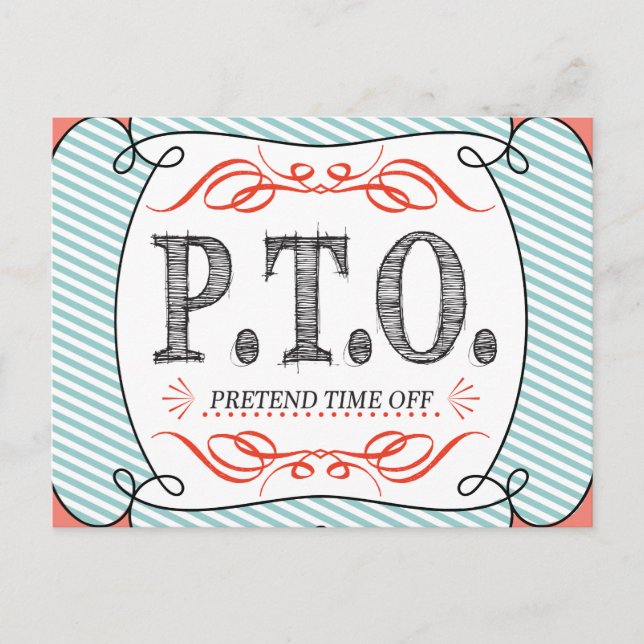 Carte Postale Félicitations amusantes pour faire semblant d'être (Devant)