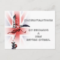 Félicitations de devenir citoyen britannique !