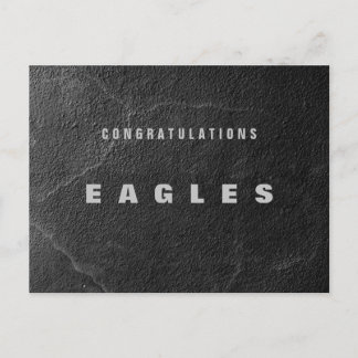 Carte Postale Félicitations Eagle