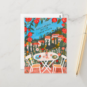 Carte Postale Félicitations pour nouvelle maison Vues de la camp