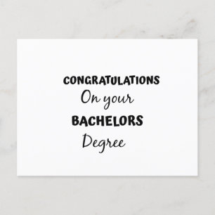 Carte Postale félicitations pour votre baccalauréat 