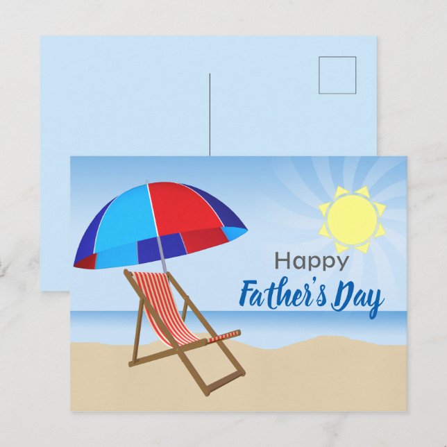 Carte postale - Feliz Día del Padre (Devant / Derrière)