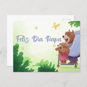 Carte Postale Feliz Dia Papa - Fête des pères espagnole