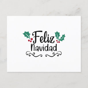Carte Postale Feliz Navidad Joyeux Noël