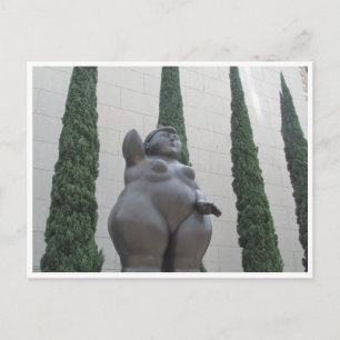 Carte Postale femelle botero