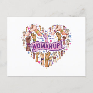 Carte Postale Féminisme Feministe Forte autonomisation des femme