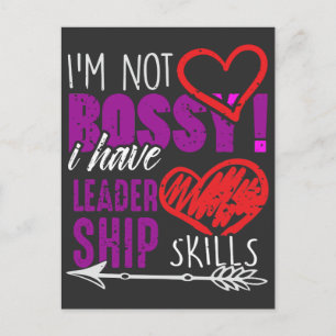 Carte Postale Feministe Drôle Dirigeant Boss Femme