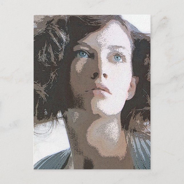 Carte Postale femme (Devant)