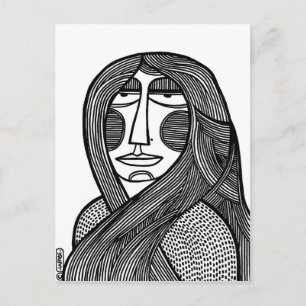 Carte Postale Femme /01