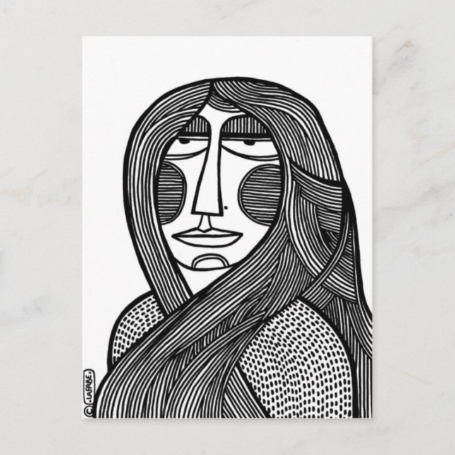 Carte Postale Femme /01 (Devant)