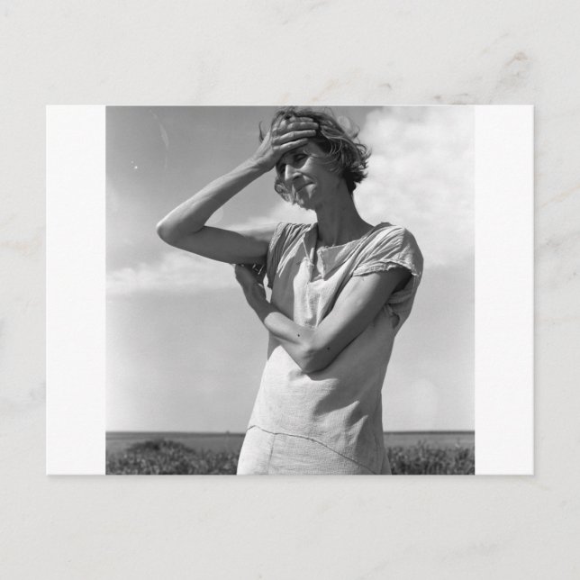 Carte Postale Femme des Hautes Plaines (Devant)