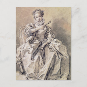 Carte Postale Femme en costume espagnol