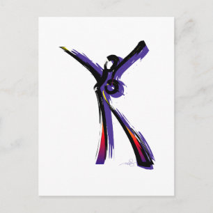 Carte Postale Femme figurative