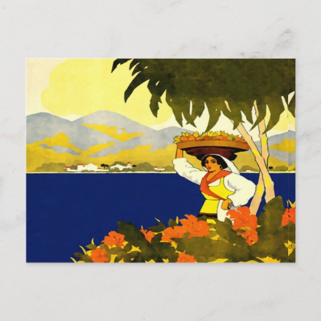Carte postale femme jamaïcaine (Devant)