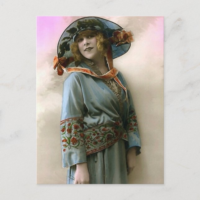 Carte Postale Femme libérée (Devant)