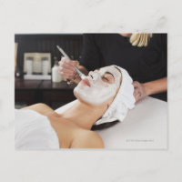Femme Obtenant Un Traitement Spa.