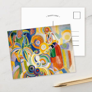 Carte Postale Femme portugaise   Robert Delaunay