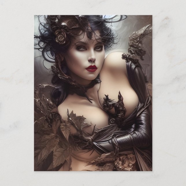 Carte postale femme Sully (Devant)
