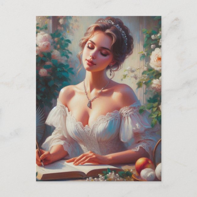 Carte Postale Femme victorienne 6 (Devant)