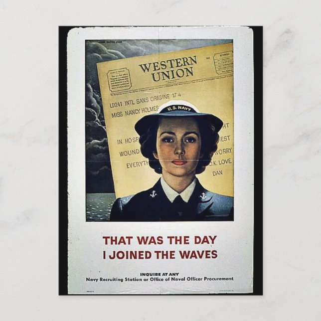Carte Postale Femmes 2ème guerre mondiale (Devant)