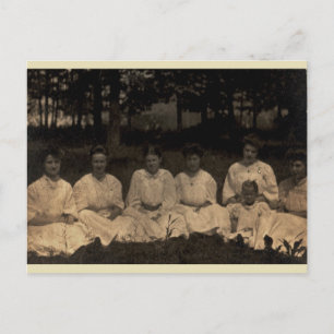 Carte Postale Femmes en blanc