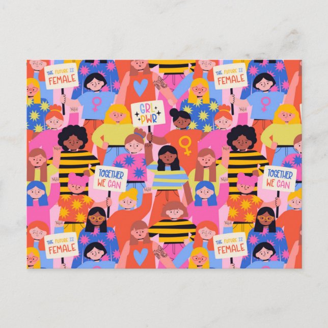 Carte Postale Femmes habilitées (Devant)