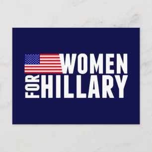 Carte Postale Femmes Pour Hillary