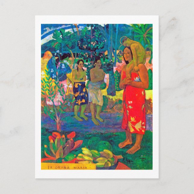 Carte Postale Femmes tahitiennes, Gauguin (Devant)