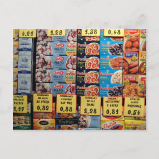 Carte Postale Fenêtre Boutique, Barcelone, Espagne