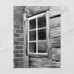 Carte Postale Fenêtre dans l'année précédente