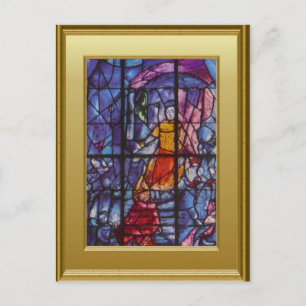 Carte Postale Fenêtre en verre